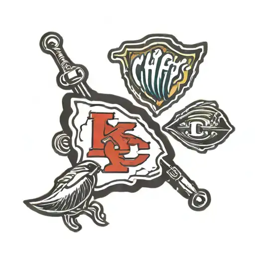 Kansas City Chiefs Kidney Donor tattoo design idea