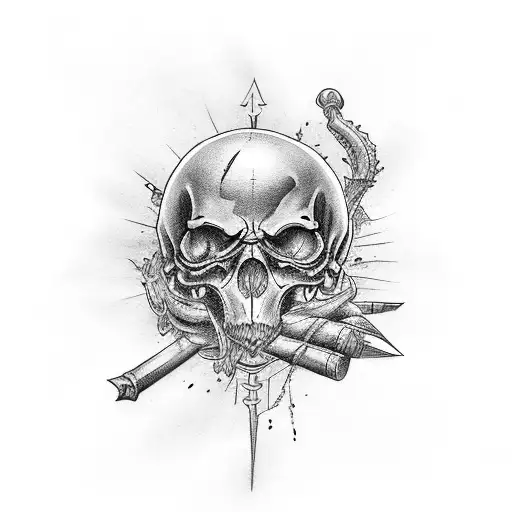 Sic Parvis Magna & Hemophilia tattoo design idea