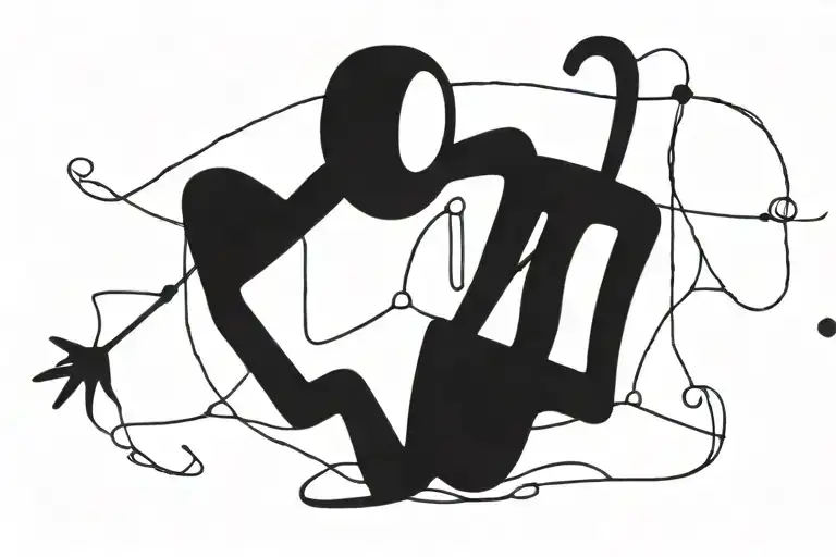 Collarbone goth emo tattoo design idea