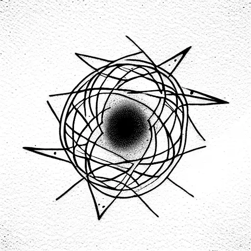 quantum state ofemotions tattoo design idea