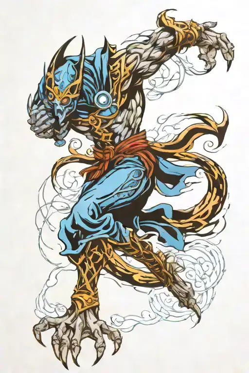 raziel soul reaver tattoo design idea