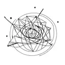 astronomy tattoo design idea