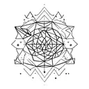 astronomy tattoo design idea