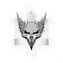 industrial tattoo design idea