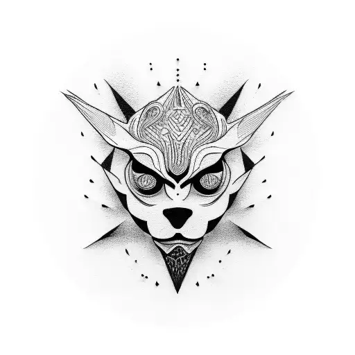 Balance tattoo design idea