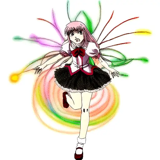 Evil afraid to fairy light tattoo design idea