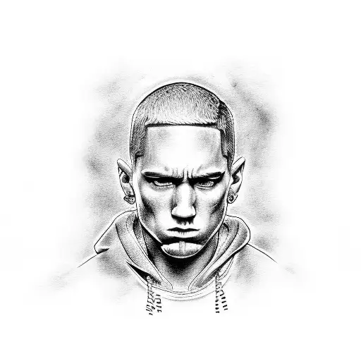 eminem tattoo design idea