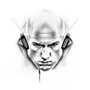eminem tattoo design idea