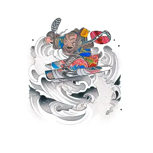 Arizona snowboarding tattoo design idea