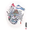 Arizona snowboarding tattoo design idea