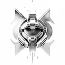 Halo 3 legendary difficulty symbol tattoo design idea