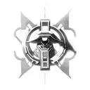 Halo 3 legendary difficulty symbol tattoo design idea