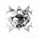 Halo 3 legendary difficulty symbol tattoo design idea