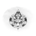 Zelda triforce tattoo design idea