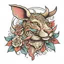 Shannon's meat tattoo design idea