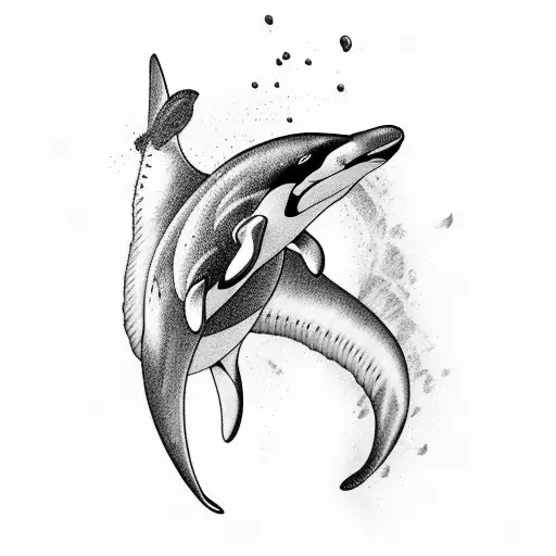 orca tattoo design idea