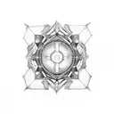 3 broken halos  tattoo design idea