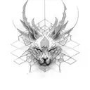 3 broken halos  tattoo design idea