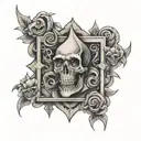 Trap tattoo design idea