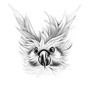 cockatoo tattoo design idea