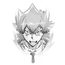 my hero academia tattoo design idea