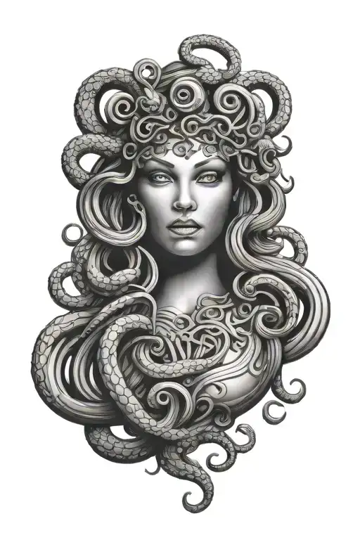 medusa hand tattoo design tattoo design idea
