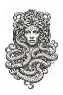 medusa hand tattoo design tattoo design idea