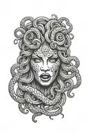 medusa hand tattoo design tattoo design idea