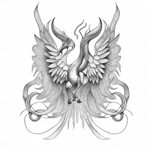 Pegasus tattoo design idea