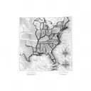 map freeway all interstate USA on the Shoulder blade western  tattoo design idea