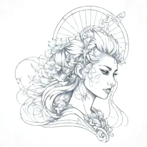 Fan Keyi tattoo design idea