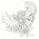 Fan Keyi tattoo design idea