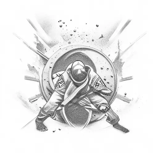 bjj flashs tattoo design idea