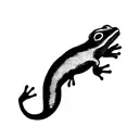 Salamander tattoo design idea