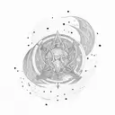 ad astra per aspera tattoo design idea