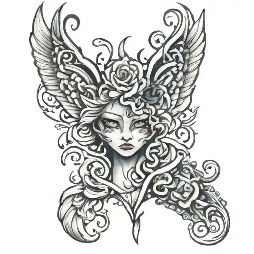 adult teen tattoo design idea