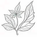 wizard101 life school leaf tattoo design idea