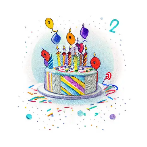 Birthday 23 december tattoo design idea