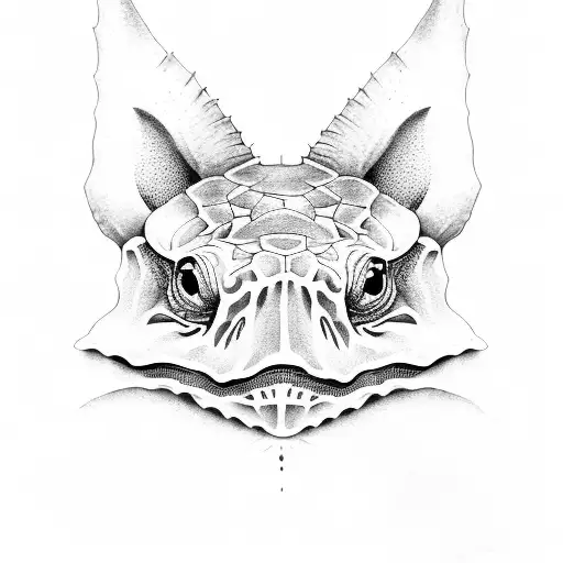tortugas y mantarrayas tattoo design idea