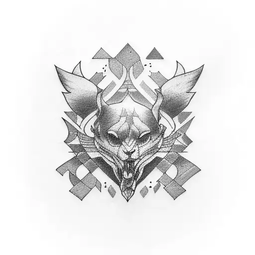 cool tattoo for patchwork sleeve tattoo design idea
