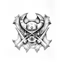 A Death Korps of Krieg, Warhammer 40k tattoo design idea