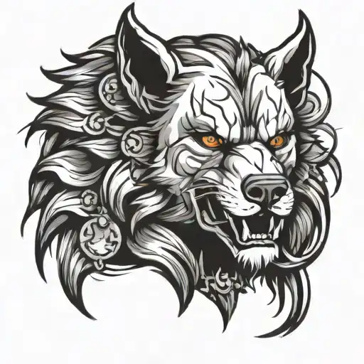 Lobo tattoo design idea