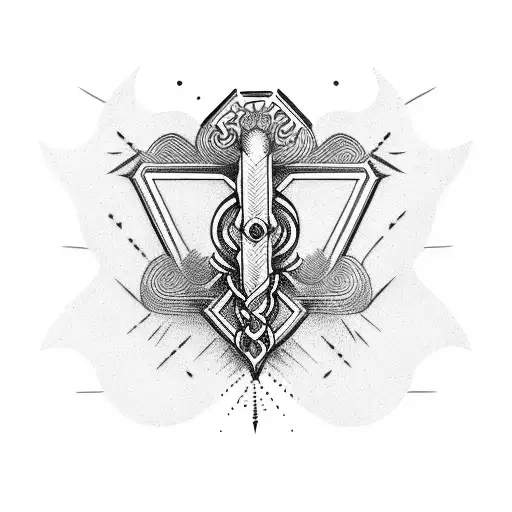 caduceus tattoo design idea