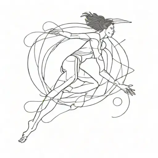 overcoming obstacles tattoo design idea