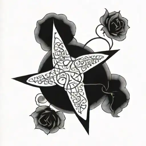 Bible verse incorporated tattoo design idea