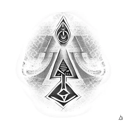 Ankh  tattoo design idea