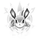 eevee tattoo design idea