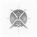 torii gate tattoo design idea