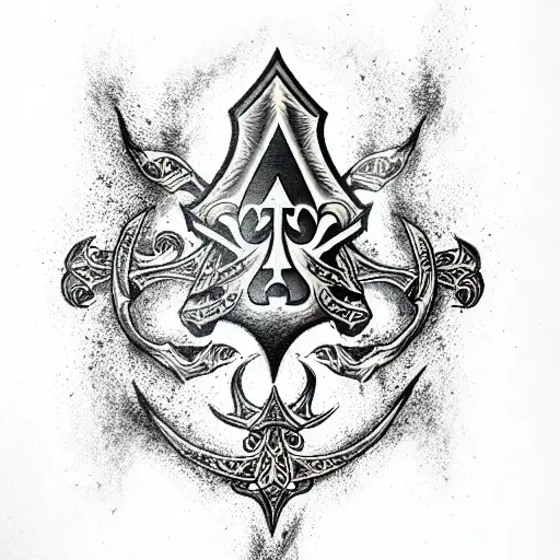 Ace of Spades tattoo design idea