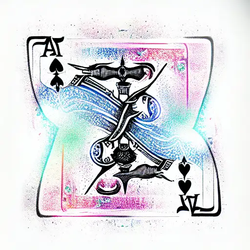 Ace of Spades tattoo design idea